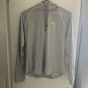 Under armour long sleeve hooded shirt